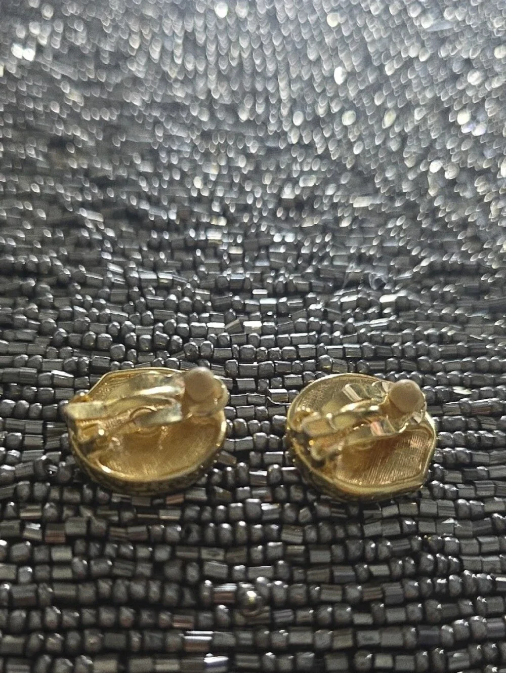 Vintage cufflinks raised